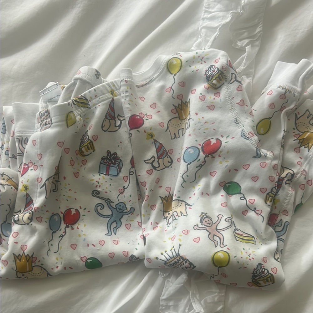 Roberta Roller Rabbit Red and White Pajama Sets with Playful Patterns